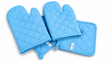 Premium Heat : Resistant Kitchen Over Mitts Non :slip & Protective Gloves